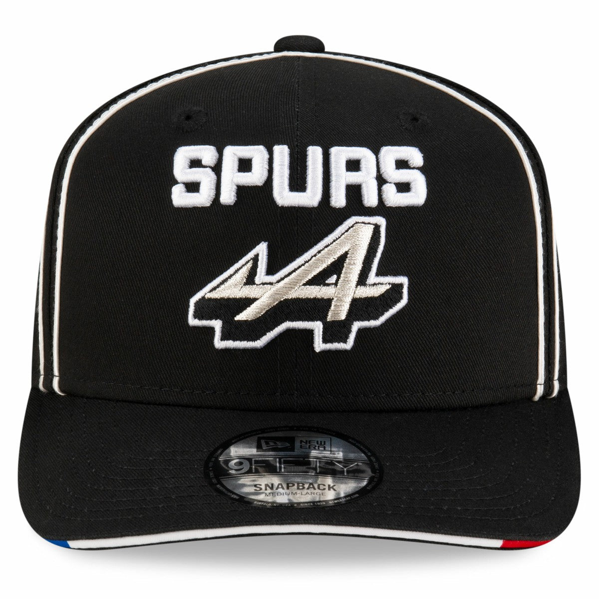 San Antonio Spurs x Alpine 9FIFTY Snapback Hat Black