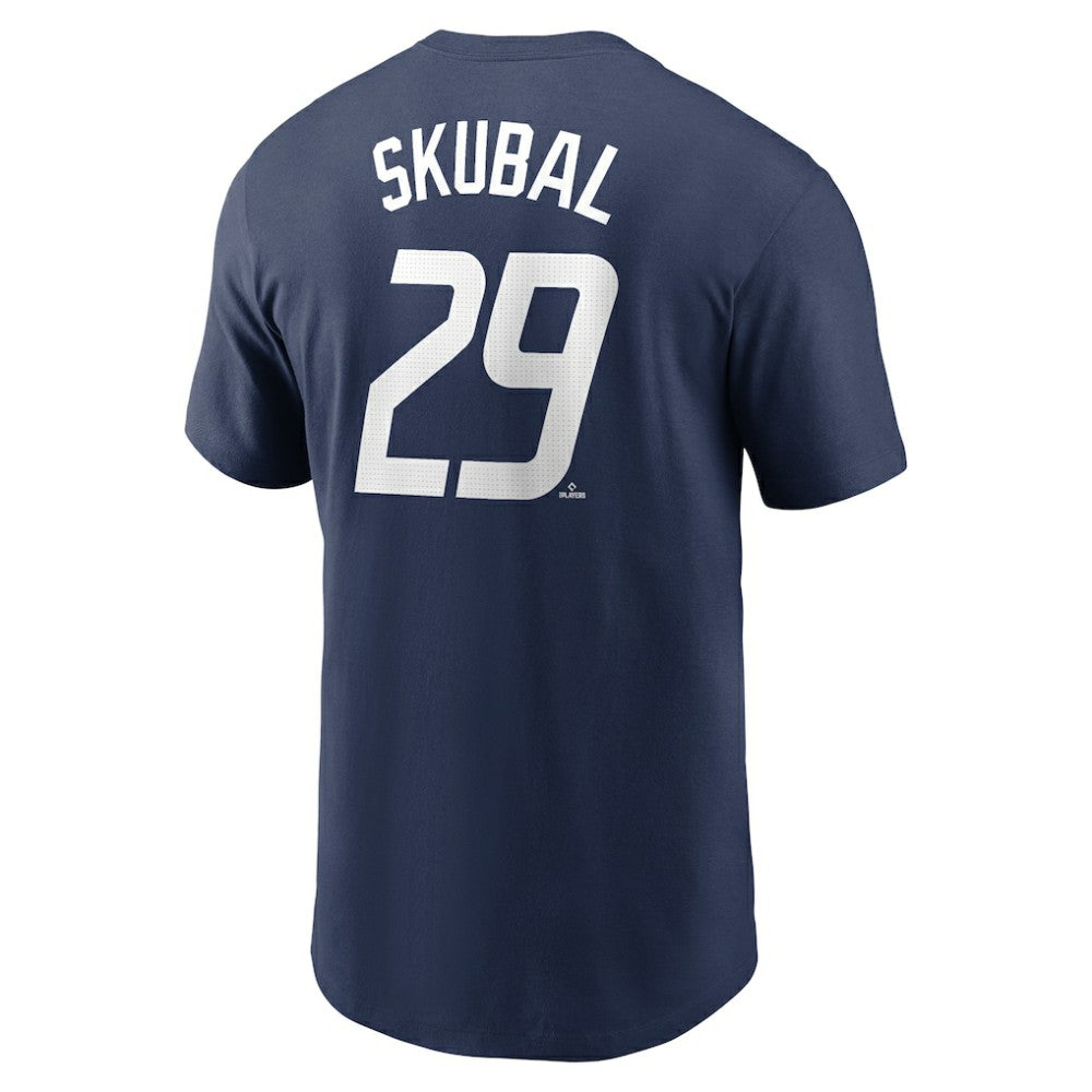 Tarik Skubal Detroit Tigers Nike 2024 City Connect Fuse Name & Number T-Shirt - Navy T-shirts