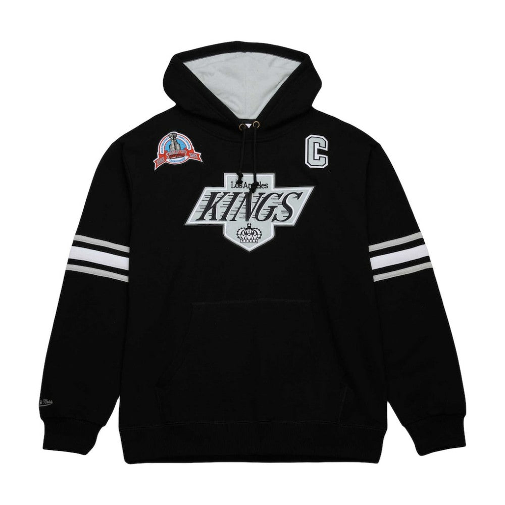 NHL Wayne Gretzky Los Angeles Kings Mitchell & Ness 1993 Name & Number Premium Pullover Hoodie - Black