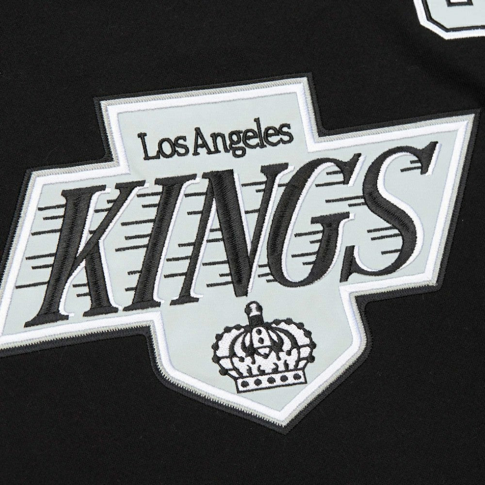NHL Wayne Gretzky Los Angeles Kings Mitchell & Ness 1993 Name & Number Premium Pullover Hoodie - Black