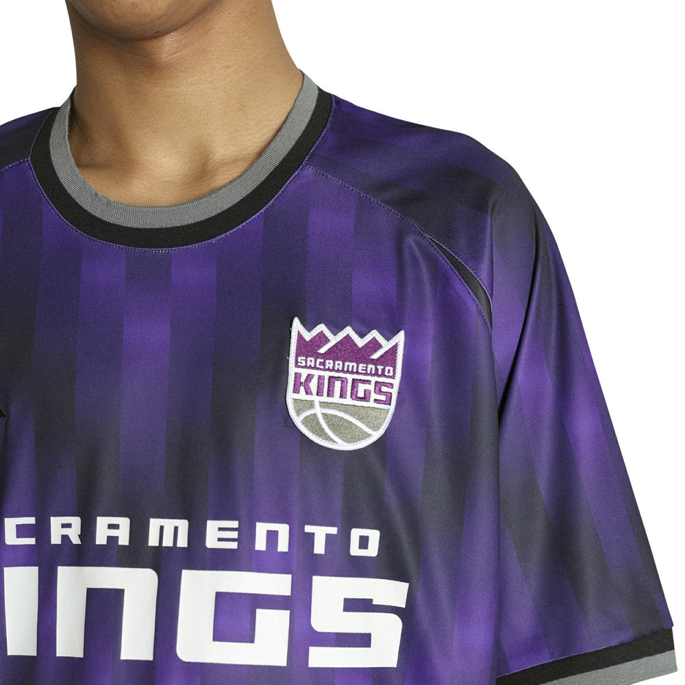 Sacramento Kings Authmade x NBA Soccer Kit Fashion Jersey Purple