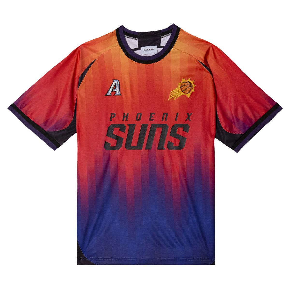 Phoenix Suns Authmade x NBA Soccer Kit Fashion Jersey Orange