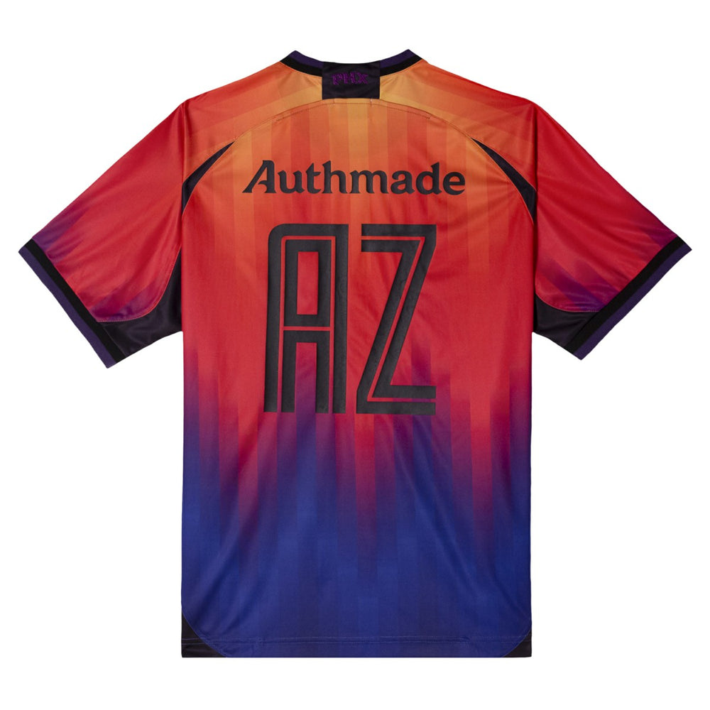 Phoenix Suns Authmade x NBA Soccer Kit Fashion Jersey Orange