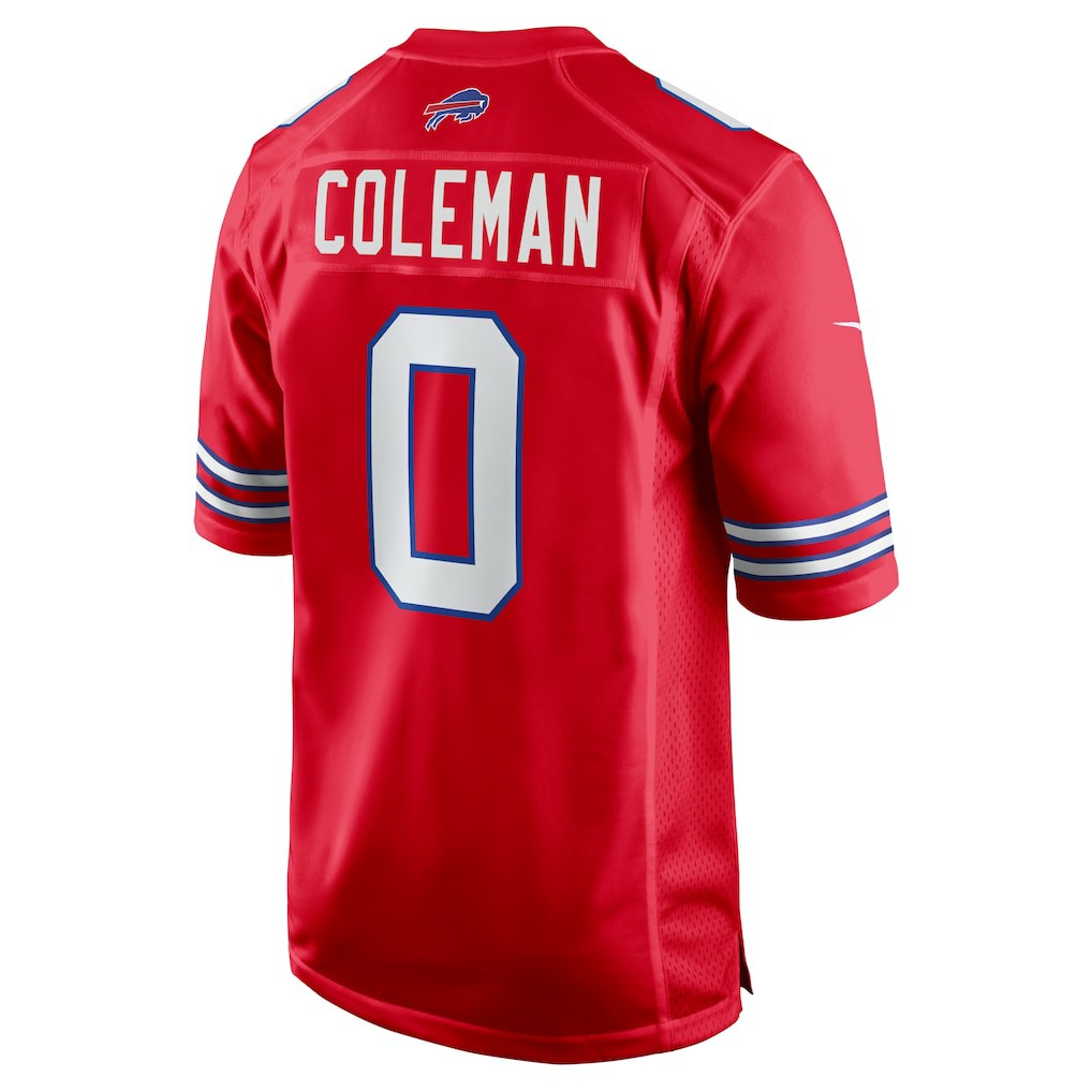 Keon Coleman Buffalo Bills Alternate Game Jersey Red