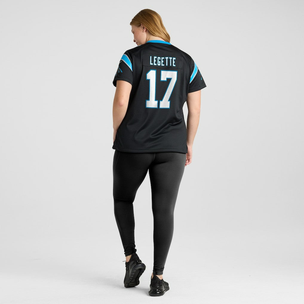 Xavier Legette Carolina Panthers Women's Game Jersey Black