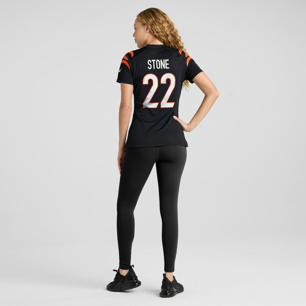 Geno Stone Cincinnati Bengals Women's Game Jersey Black