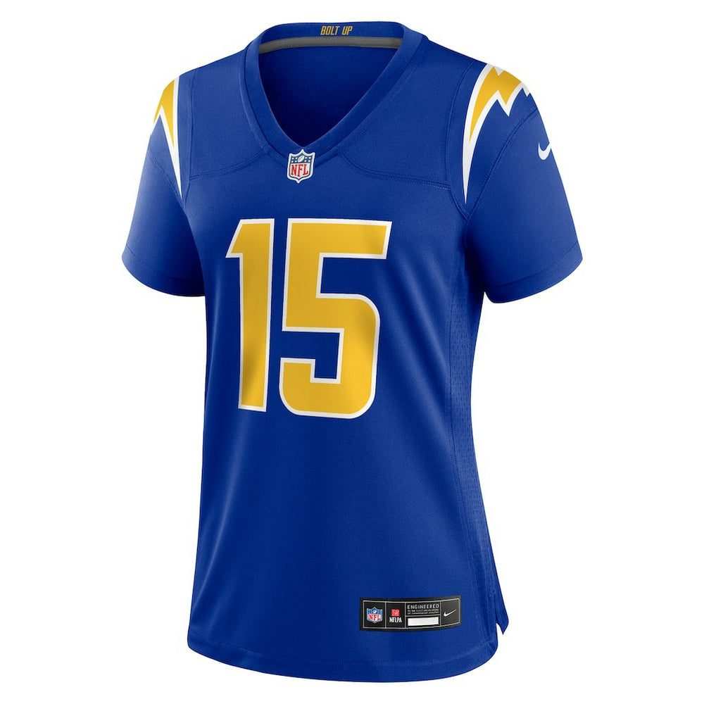 Ladd McConkey Los Angeles Chargers Women's Alternate Game Jersey Royal