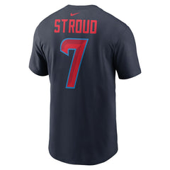 C.J. Stroud Houston Texans Name & Number T-Shirt Navy