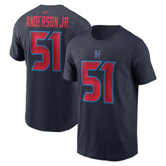 Will Anderson Jr. Houston Texans Name & Number T-Shirt Navy