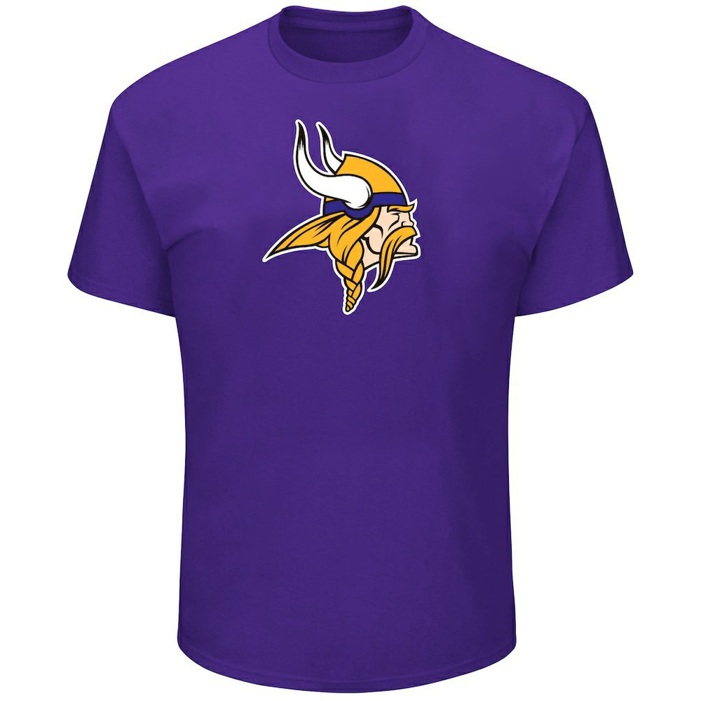 J.J. McCarthy Minnesota Vikings Big & Tall Name & Number T-Shirt Purple