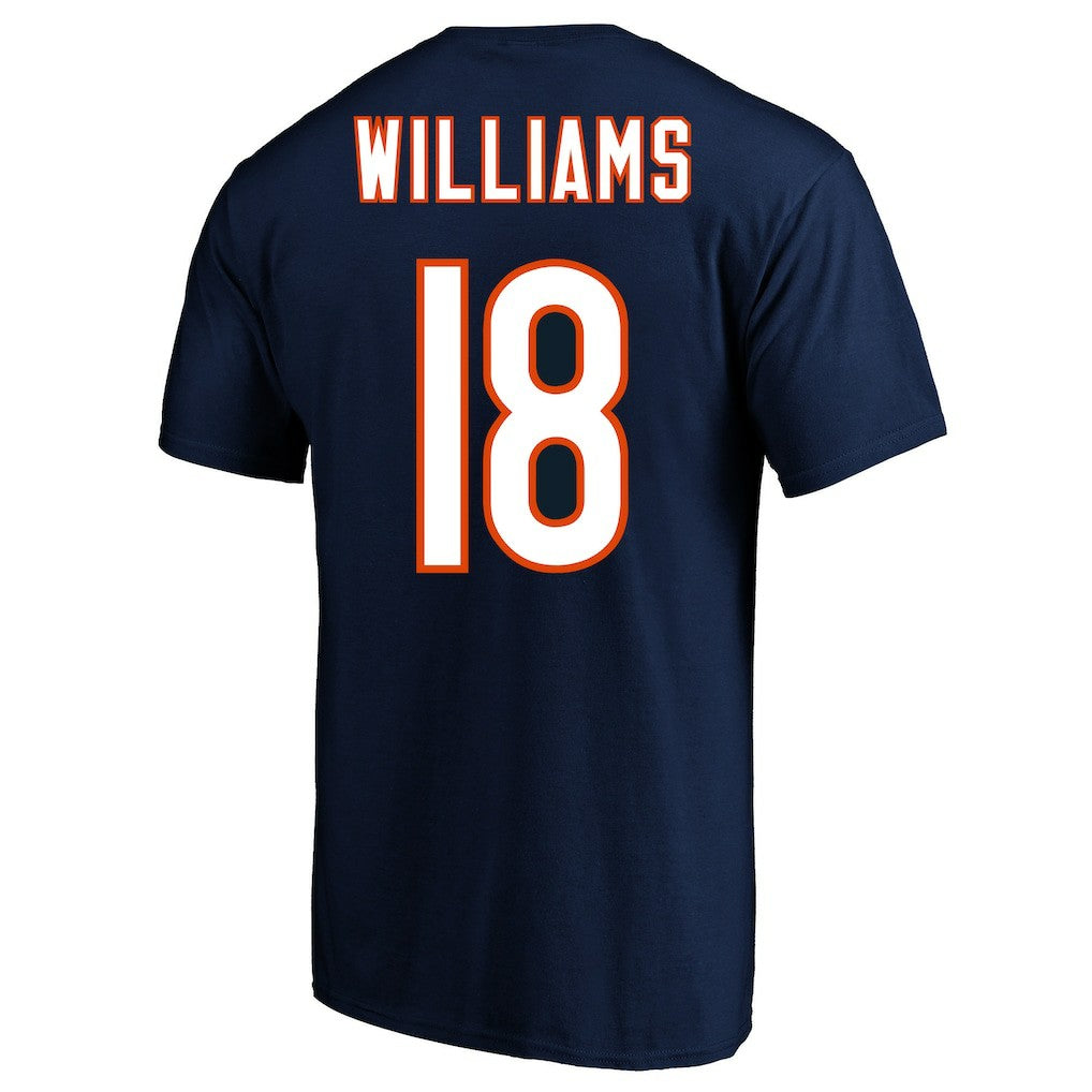 Caleb Williams Chicago Bears Big & Tall Player Name & Number T-Shirt Navy