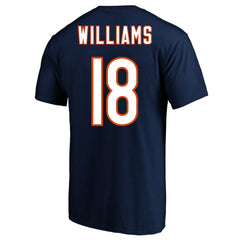 Caleb Williams Chicago Bears Big & Tall Player Name & Number T-Shirt Navy