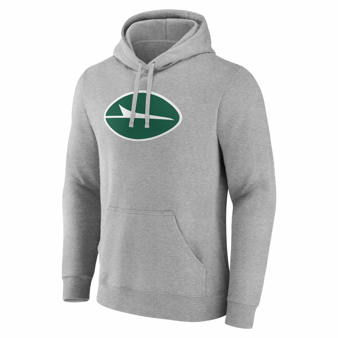 New York Jets Deliver Fleece Pullover Hoodie Heather Gray