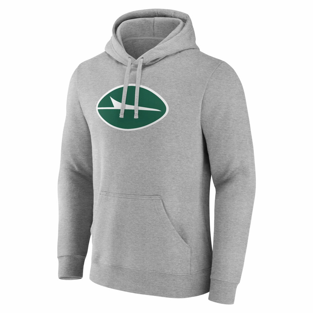 New York Jets Deliver Fleece Pullover Hoodie Heather Gray