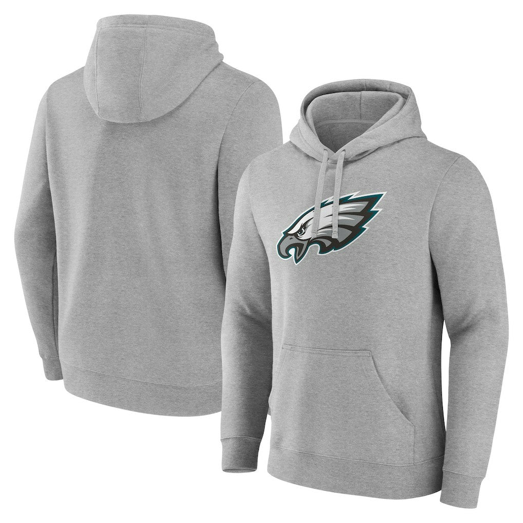 Philadelphia Eagles Deliver Fleece Pullover Hoodie Heather Gray