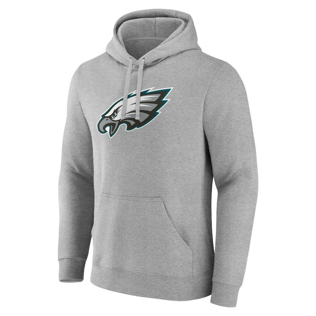 Philadelphia Eagles Deliver Fleece Pullover Hoodie Heather Gray