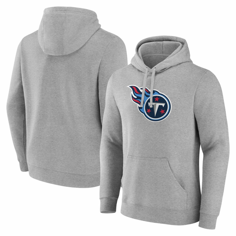 Tennessee Titans Deliver Fleece Pullover Hoodie Heather Gray