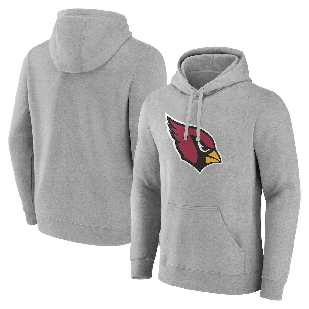 Arizona Cardinals Deliver Fleece Pullover Hoodie Heather Gray