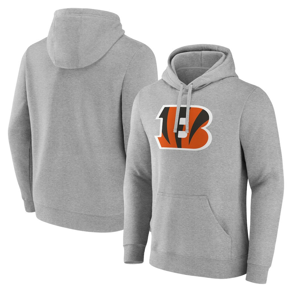 Cincinnati Bengals Deliver Fleece Pullover Hoodie Heather Gray