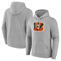 Cincinnati Bengals Deliver Fleece Pullover Hoodie Heather Gray