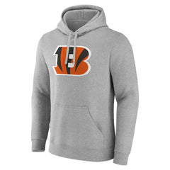 Cincinnati Bengals Deliver Fleece Pullover Hoodie Heather Gray
