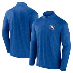 New York Giants Head-to-Head Raglan Quarter-Zip Jacket Royal