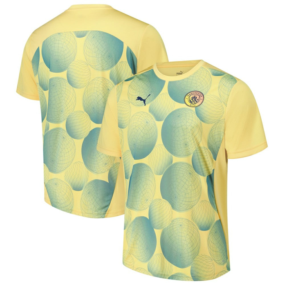 Manchester City 2024/25 Pre-Match Jersey Gold