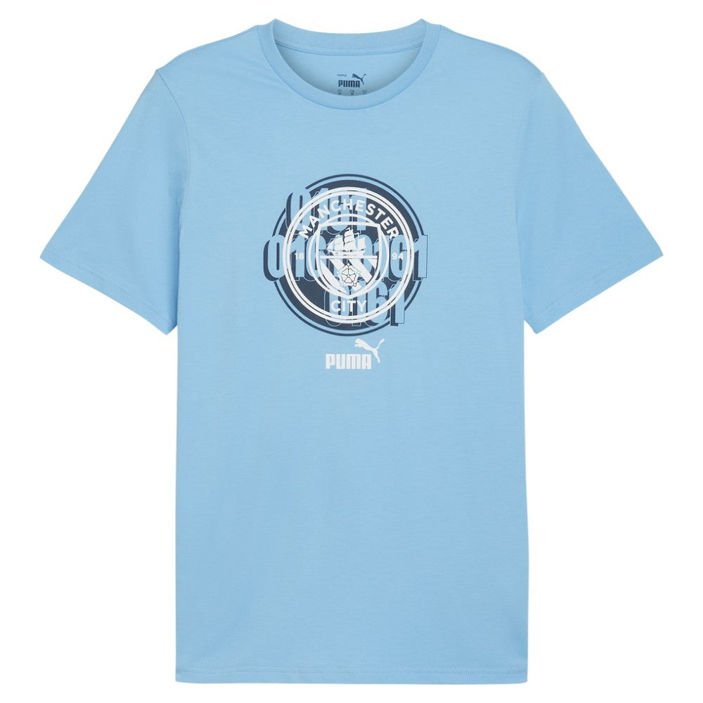 Manchester City ftblCulture T-Shirt Light Blue