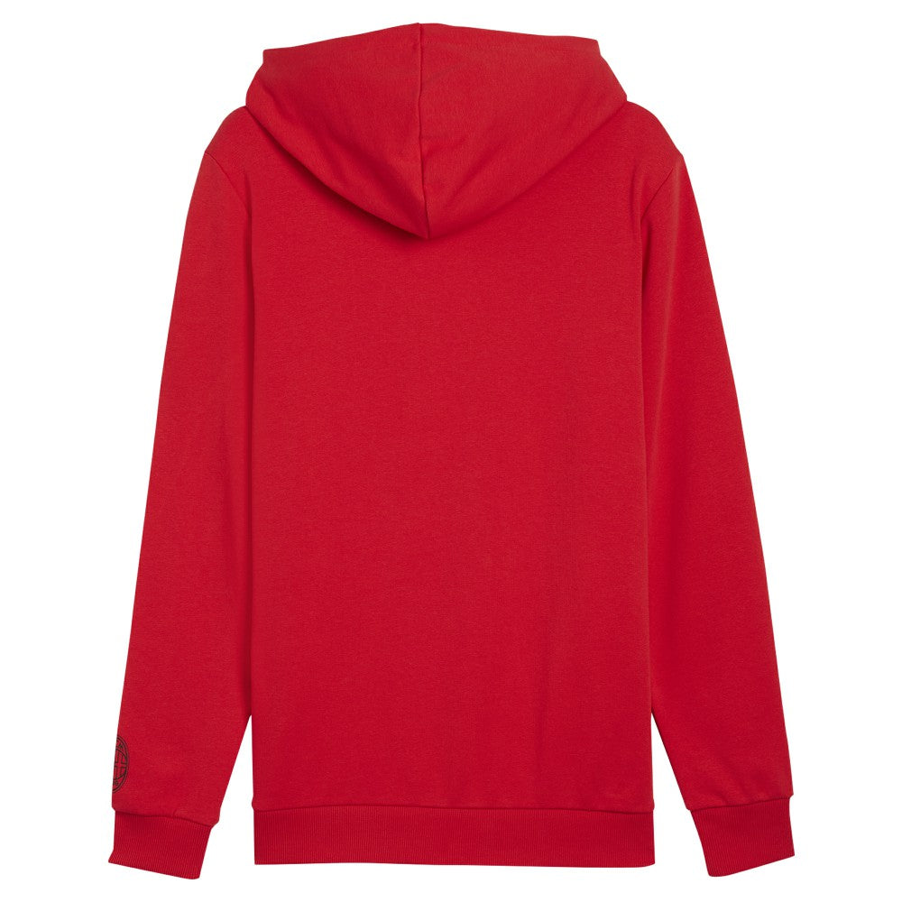 AC Milan ftblCulture Full-Zip Hoodie Red