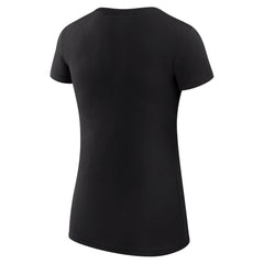Cincinnati Reds G-III 4Her by Carl Banks Women's Super-Slim Fit Lightweight Team Logo Graphic T-Shirt - Black T-shirts