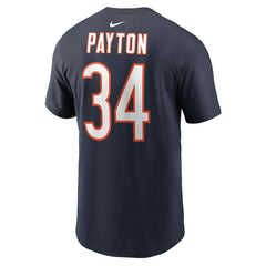 Walter Payton Chicago Bears Retired Player Name & Number T-Shirt Navy