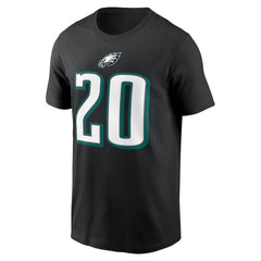 Brian Dawkins Philadelphia Eagles Retired Player Name & Number T-Shirt Black