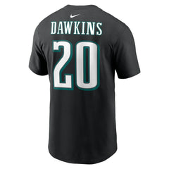 Brian Dawkins Philadelphia Eagles Retired Player Name & Number T-Shirt Black