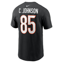 Chad Johnson Cincinnati Bengals Retired Player Name & Number T-Shirt Black