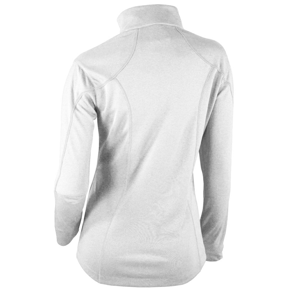 Minnesota Twins Columbia Women's Cooperstown Collection Shotgun 2.0 Omni-Wick Quarter-Zip Top - White Tops