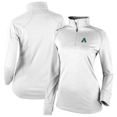 Arizona Diamondbacks Columbia Women's Cooperstown Collection Shotgun 2.0 Omni-Wick Quarter-Zip Top - White Tops
