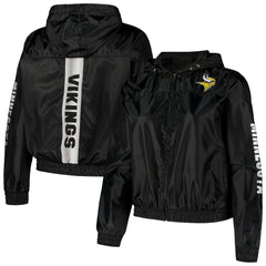 Minnesota Vikings Women's Full-Zip Jacket Black