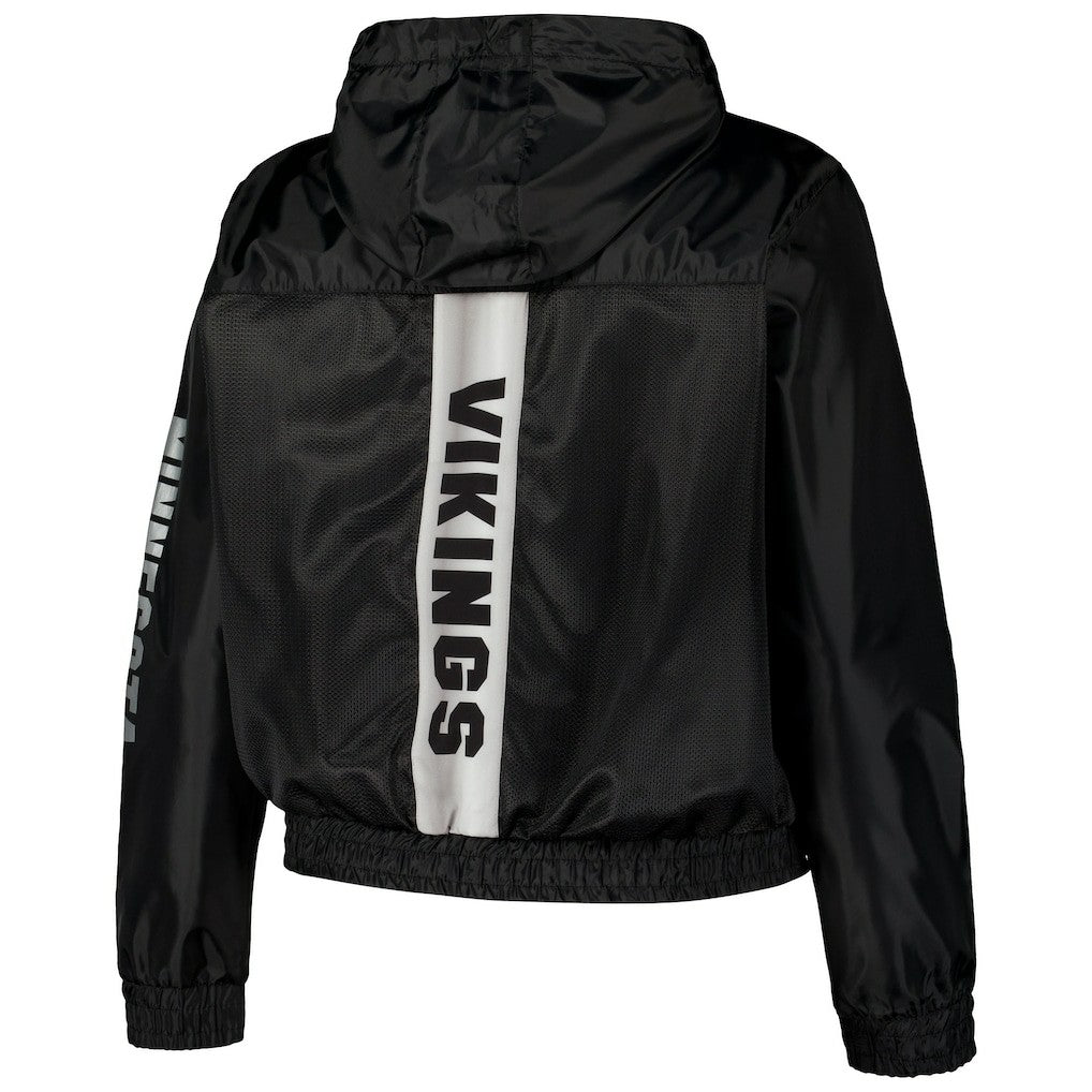 Minnesota Vikings Women's Full-Zip Jacket Black
