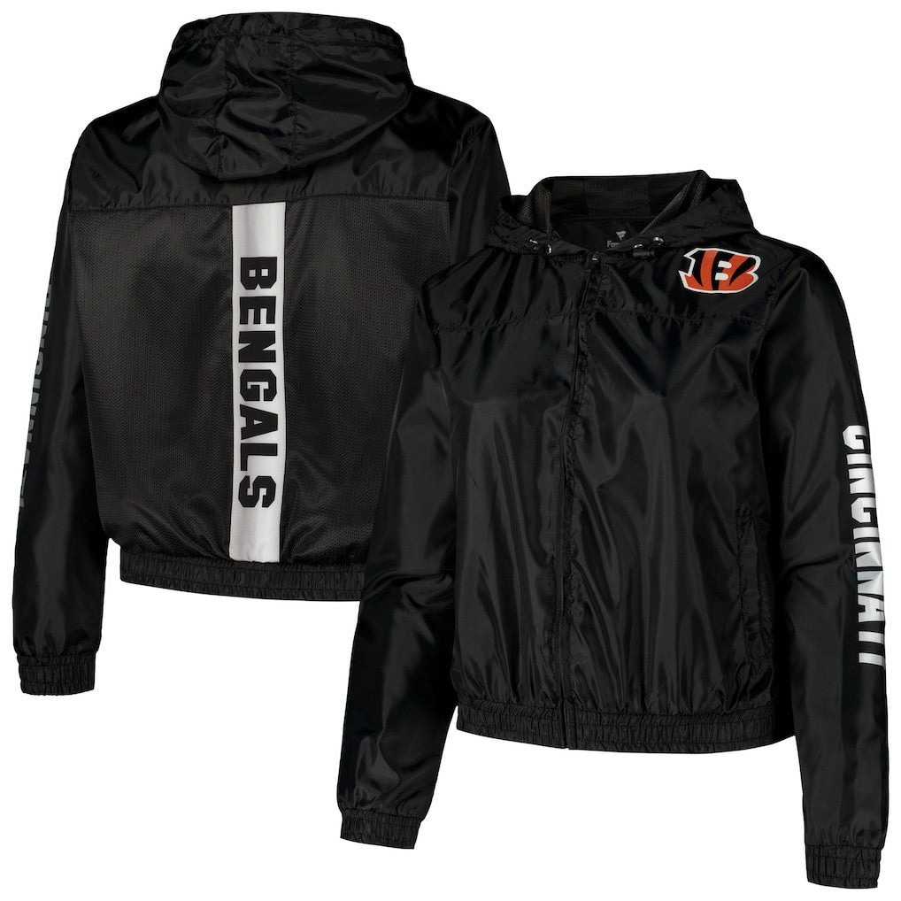 Cincinnati Bengals Women's Full-Zip Jacket Black