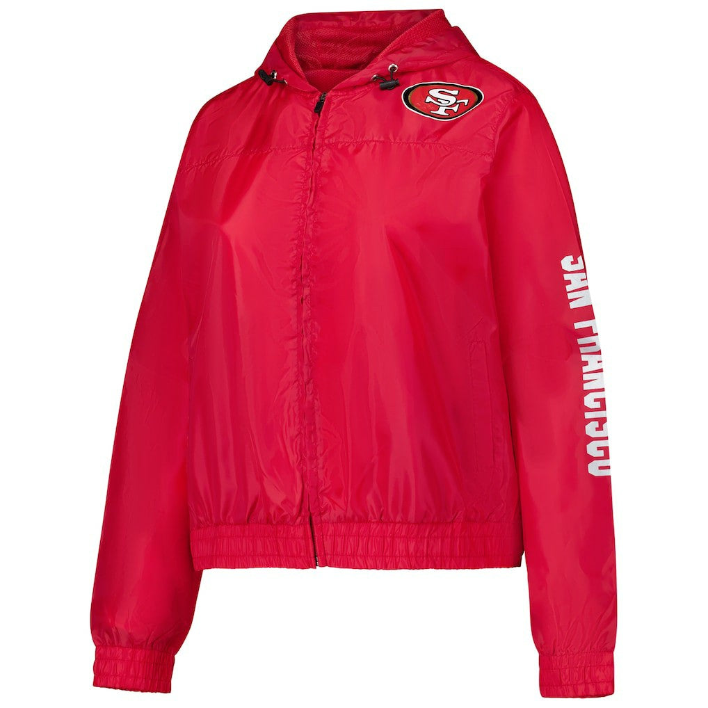 San Francisco 49ers Women's Full-Zip Jacket Scarlet