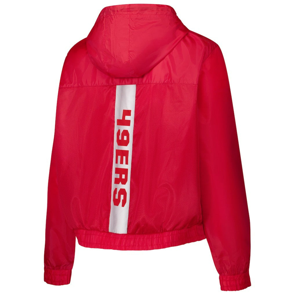 San Francisco 49ers Women's Full-Zip Jacket Scarlet