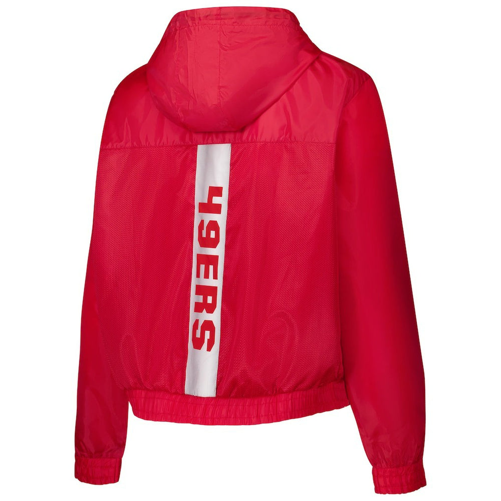 San Francisco 49ers Women's Full-Zip Jacket Scarlet