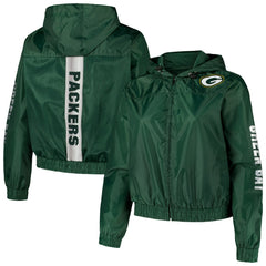 Green Bay Packers Women's Full-Zip Jacket Green