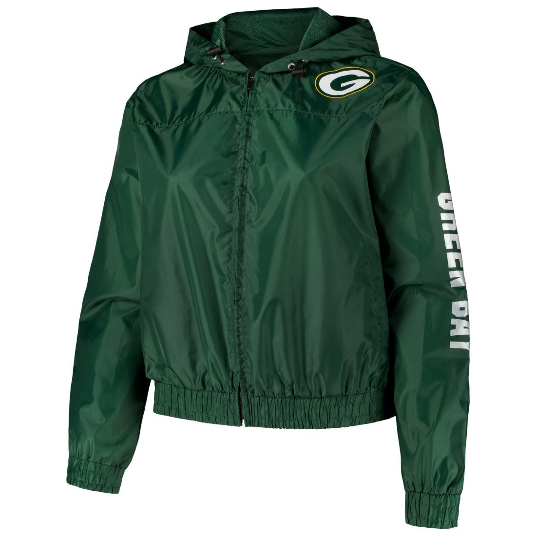 Green Bay Packers Women's Full-Zip Jacket Green