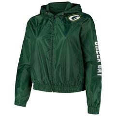 Green Bay Packers Women's Full-Zip Jacket Green