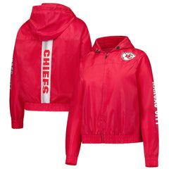 Kansas City Chiefs Women's Full-Zip Hoodie Jacket Red