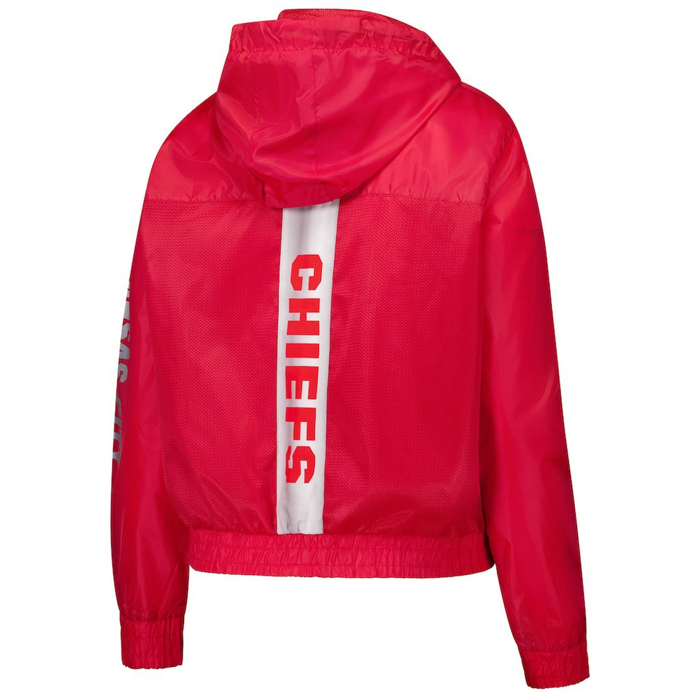 Kansas City Chiefs Women's Full-Zip Hoodie Jacket Red