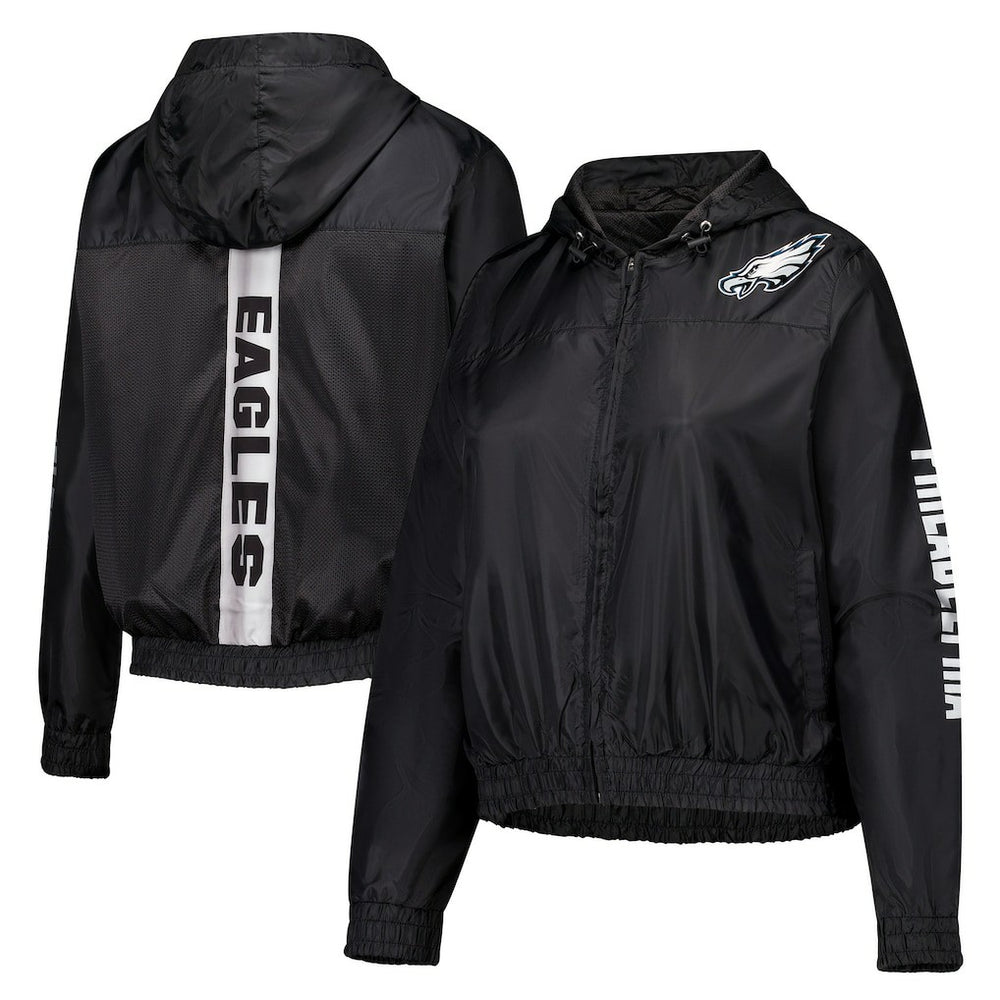 Philadelphia Eagles Women's Full-Zip Jacket Black