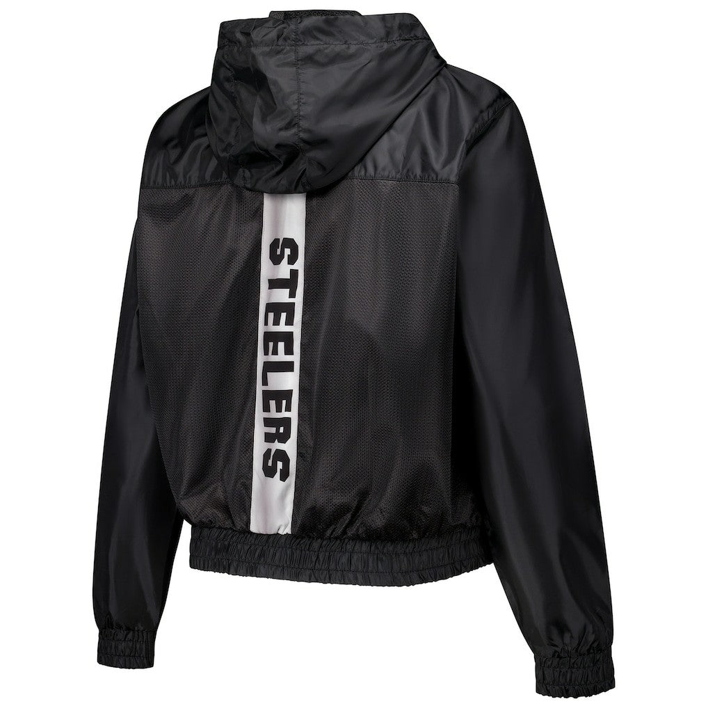 Pittsburgh Steelers Women's Full-Zip Jacket Black