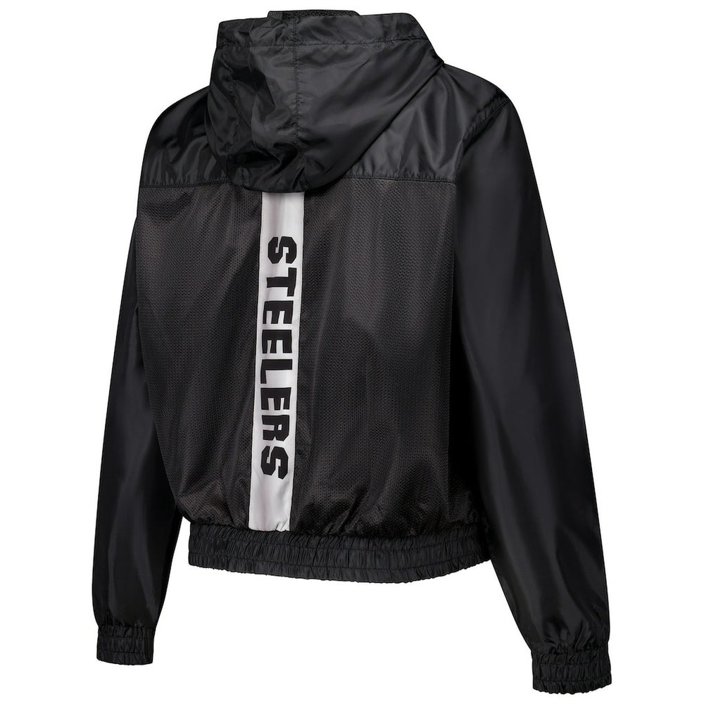 Pittsburgh Steelers Women's Full-Zip Jacket Black